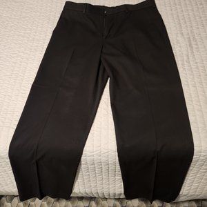 Van Heusen Men's Microfiber Pants 34 x 32 Black